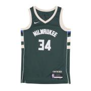 Nike Basketball Tank Top Icon Edition Giannis Antetokounmpo Green, Her...