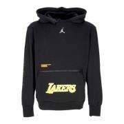 Nike NBA Courtside Statement Fleece Hoodie Black, Herr