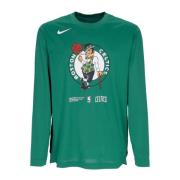 Nike Boston Celtics Långärmad T-shirt Green, Herr