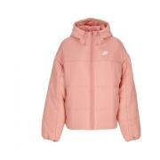 Nike Röd Klassisk Puffer Dunjacka Pink, Dam