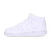 Nike Vit Hög Court Vision Sneaker White, Dam