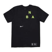 Nike NBA Team Essential T-shirt Black, Herr