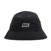 Nike Vattenavvisande Bucket Hat Svart/Vit Black, Herr