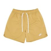 Nike Vävd Fodrad Badshorts Yellow, Herr