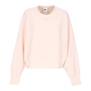 Nike Plush Mod Crop Crewneck Sweatshirt Pink, Dam