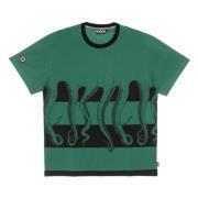 Octopus Octopus Logo Fullback Tee Field T-Shirt Green, Herr