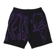 Octopus Evangelion 01 Sweatshorts Svart Black, Herr