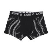 Octopus Outline Boxer Svart/Vit Black, Herr