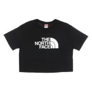 The North Face Svart Cropped Easy Tee T-shirt Black, Dam