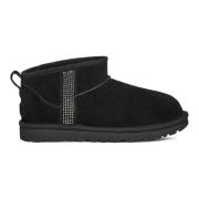 UGG Klassiska Ultra Svarta Vinterstövlar Black, Dam