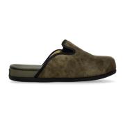 Vans Suede Harbor Mule Olive/Black Green, Dam