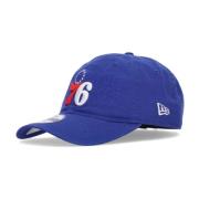 New Era NBA Draft 76ers Böjd Skärmkeps Blue, Unisex