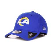 New Era Los Angeles Rams Böjd Skärmkeps Blue, Unisex