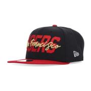 New Era Nfl22 Draft Flat Skärmkeps Svart Black, Unisex