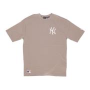 New Era MLB League Essentials Oversize Tee Beige, Herr