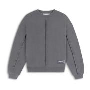 Axel Arigato Chopped Distressed Sweatshirt Gray, Herr