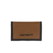 Carhartt Wip Mäns Cordura Plånbok med Velcrolås Brown, Herr