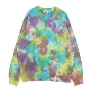 Obey Modig Tie Dye Crewneck Sweatshirt Multicolor, Herr