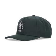 Obey Klassisk Snapback Flat Skärm Keps Mörk Ceder Green, Herr