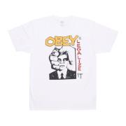 Obey Legalize It Classic Pigment Tee White, Herr