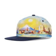 HUF Naturlig Flat Skärm Snapback Keps Multicolor, Herr