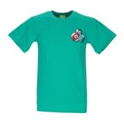 HUF Grön Dirty Pool Tee Kortärmad Green, Herr