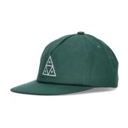 HUF Skoggrön Snapback Keps Ostrukturerad Green, Herr