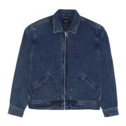 HUF Denim Arbetsjacka Blå Blue, Herr