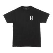 HUF Klassisk H Tee Svart Herr T-shirt Black, Herr