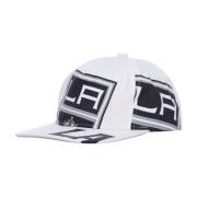 Mitchell & Ness Los Angeles Kings Flat Visirkeps White, Herr