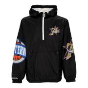 Mitchell & Ness Philadelphia 76ers Windbreaker Jacka Black, Herr