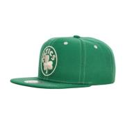 Mitchell & Ness Boston Celtics Snapback Keps Green, Herr