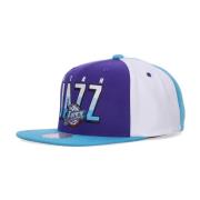 Mitchell & Ness Utah Jazz Snapback Keps Lila/Blå Multicolor, Herr