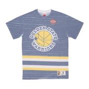 Mitchell & Ness NBA Jumbotron 3.0 Tee Golden State Warriors Multicolor...