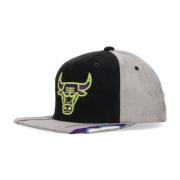 Mitchell & Ness Chicago Bulls Snapback Keps Svart/Lila Multicolor, Her...