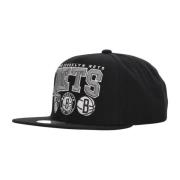 Mitchell & Ness NBA Champ Stack Flat Skärm Keps Black, Herr