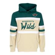 Mitchell & Ness Minnesota Wild Hockey Team Hoodie Multicolor, Herr