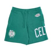 Mitchell & Ness NBA Game Day French Terry Shorts Green, Herr