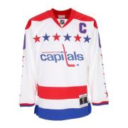 Mitchell & Ness NHL Hockeyjacka Ovechkin Vit Multicolor, Herr