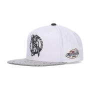 Mitchell & Ness Boston Celtics Flat Visir Snapback Keps White, Herr