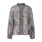 Luisa Cerano Ornamental Blouse Multicolor, Dam