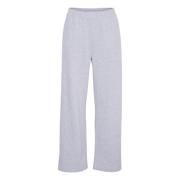 Kaffe Grå Melange Löst Sittande Sweatpants Gray, Dam