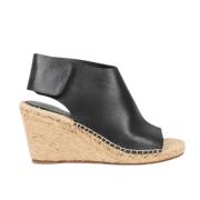 Celine Vintage Pre-owned Laeder espadriller Black, Dam