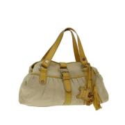 Celine Vintage Pre-owned Bomull celine-vskor Yellow, Dam