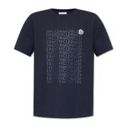 Moncler T-shirt med logotyp Blue, Herr