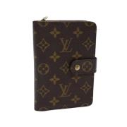 Louis Vuitton Vintage Pre-owned Belagd canvas plnbcker Brown, Dam