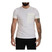 Dolce & Gabbana Vit DG Logo T-shirt White, Herr