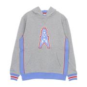 Mitchell & Ness Houston Oilers Hoodie Tung Fleece Gray, Herr