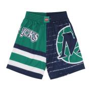 Mitchell & Ness Dallas Mavericks Basketball Shorts Multicolor, Herr