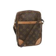 Louis Vuitton Vintage Pre-owned Canvas louis-vuitton-vskor Brown, Dam